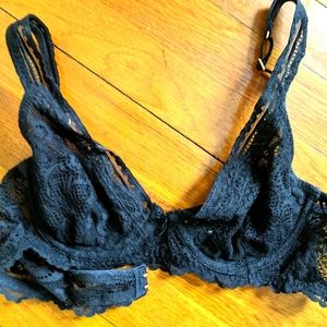 Aerie Unlined Lace Bra | 34A